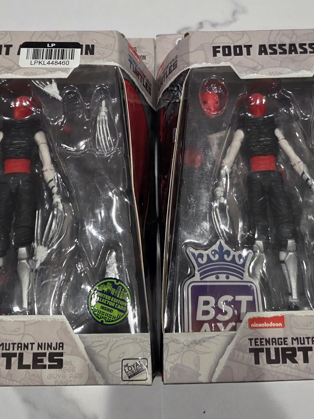 ( 2X) BST AXN Teenage Mutant Ninja Turtles Red Foot Assassin (2024)
